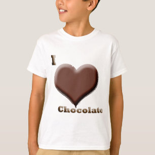 Camiseta Eu amo o chocolate 12-12-08