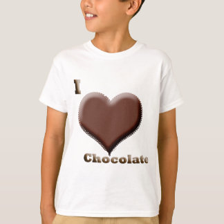 Camiseta Eu amo o chocolate 12-12-08