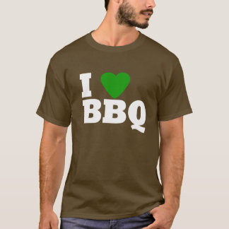 Camiseta Eu amo o CHURRASCO verde