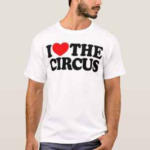 Camiseta Eu Amo O Circo