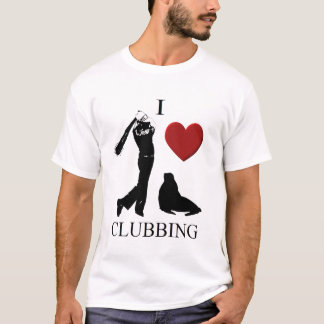 Camiseta Eu amo o clubbing