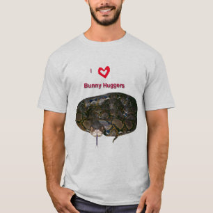 Camiseta Eu amo o coelho Huggers