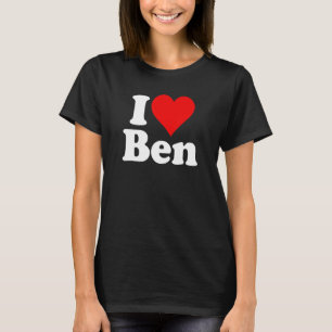 CAMISETA EU AMO O CORAÇÃO BEN BENJAMIN BENNY