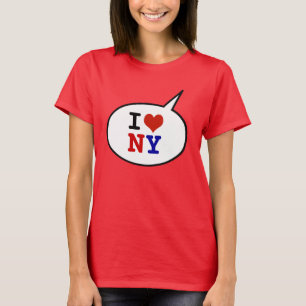 Camiseta Eu amo - o coração New York