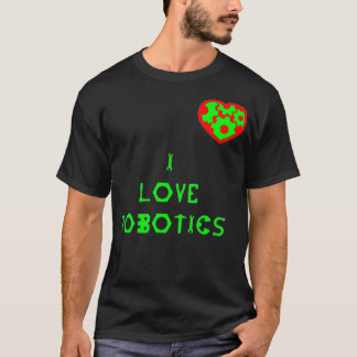 CAMISETA EU AMO O CORAÇÃO ROBÓTICO