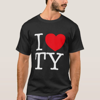 Camiseta Eu Amo O Coração Ty