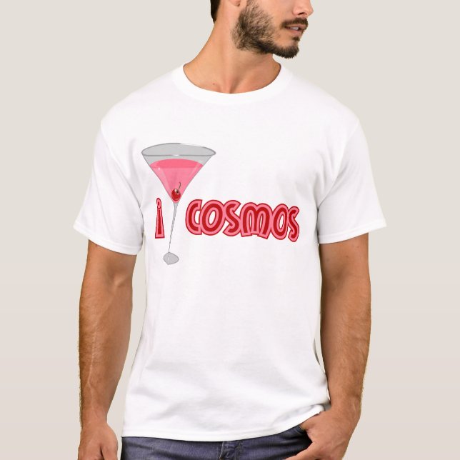 Camiseta Eu amo o cosmos (Frente)