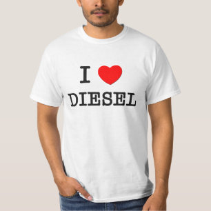 Camiseta Eu amo o diesel