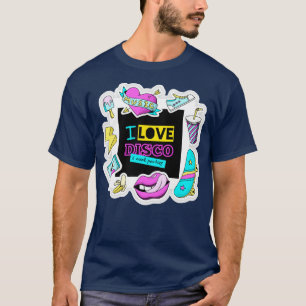 Camiseta Eu Amo O Disco
