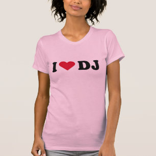 CAMISETA EU AMO O DJ