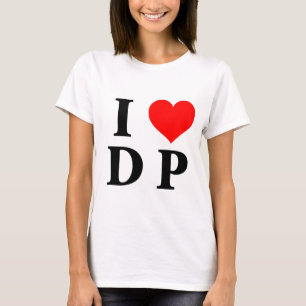 Camiseta Eu amo o DP