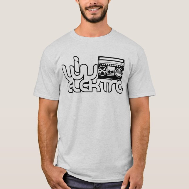 Camiseta eu amo o electro t-shirt (Frente)