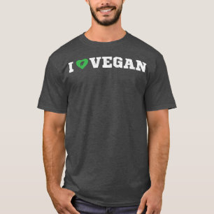 Camiseta Eu amo o estilo de vida vegano