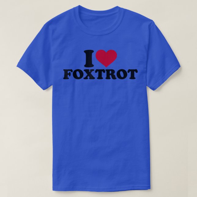 Camiseta Eu amo o Fotrot (Frente do Design)