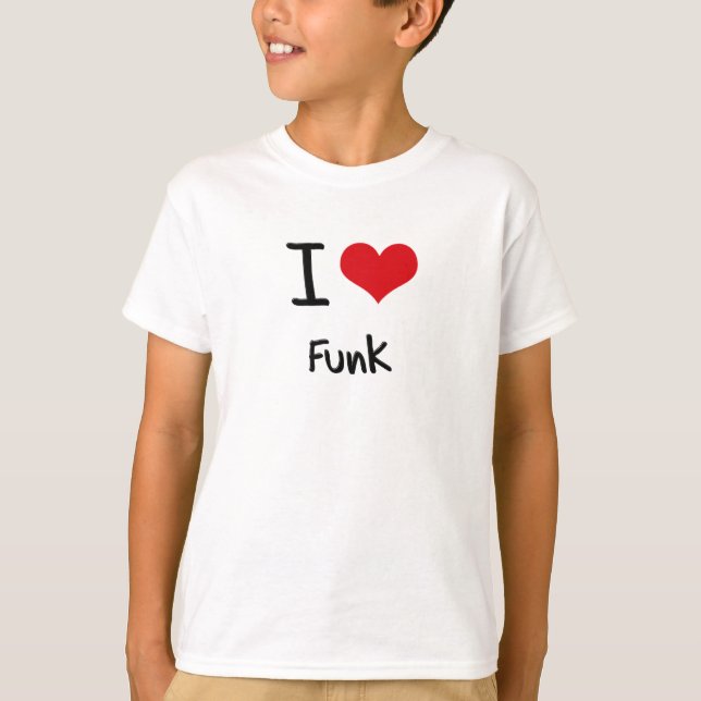 Camiseta Eu amo o funk (Frente)