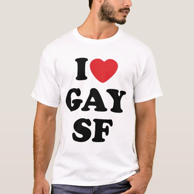 Camiseta Eu amo o gay SF (Frente)