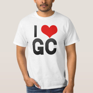Camiseta Eu amo o GC