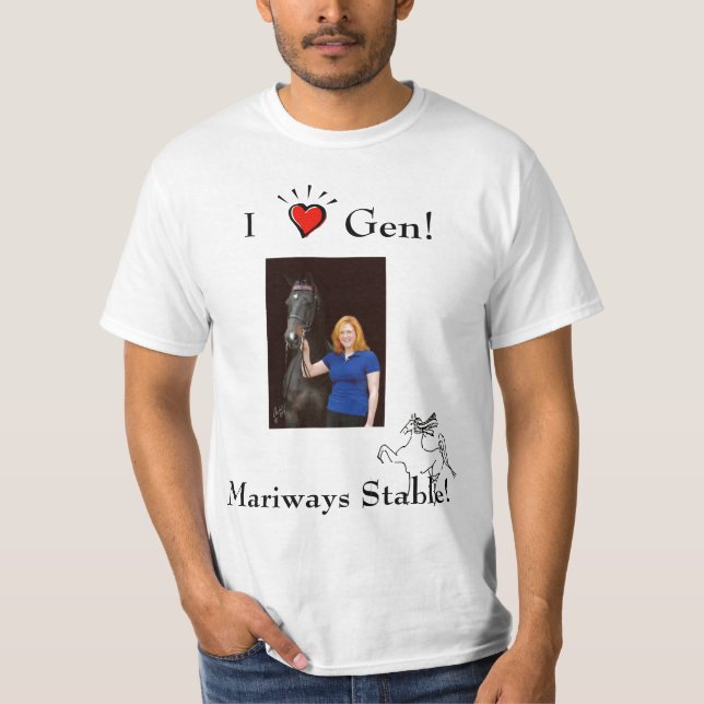 Camiseta Eu amo o Gen! (Frente)