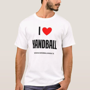 Camiseta Eu amo o handball