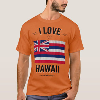 Camiseta Eu Amo o Havaí
