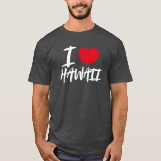 Camiseta Eu Amo o Havaí 1