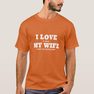 Camiseta Eu amo o humor da minha esposa