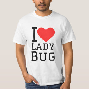 Camiseta Eu amo o inseto da senhora