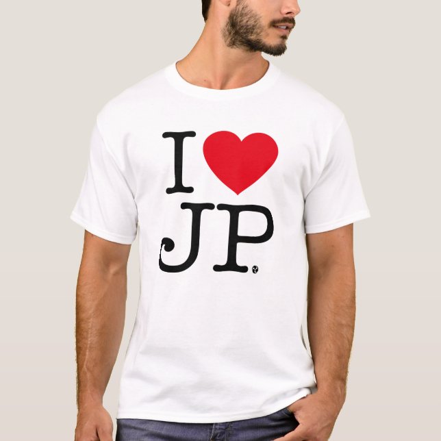 Camiseta Eu amo o Japão (Frente)