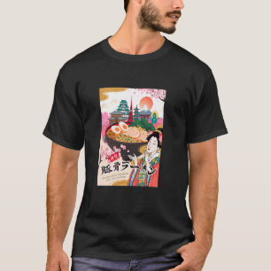 Camiseta Eu amo o Japão, este é o Japão Ramen Culture, Japã