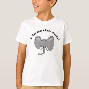 Camiseta Eu amo o jardim zoológico! T-shirt