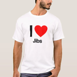 Camiseta eu amo o jibs