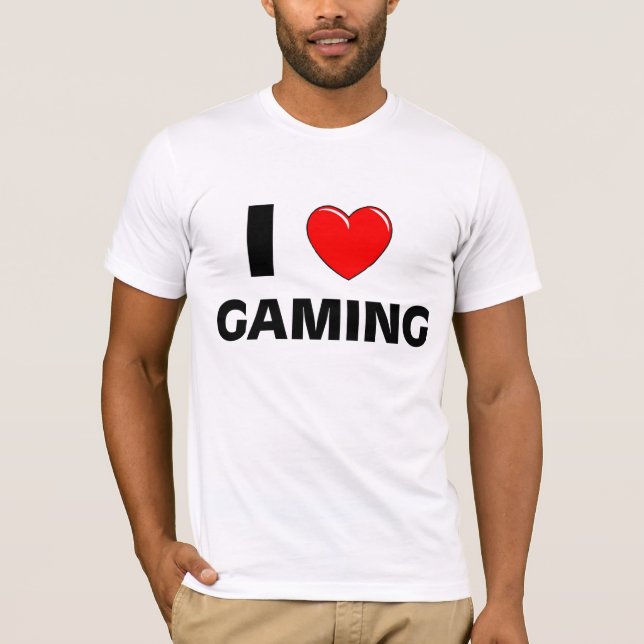 CAMISETA EU AMO O JOGO (Frente)