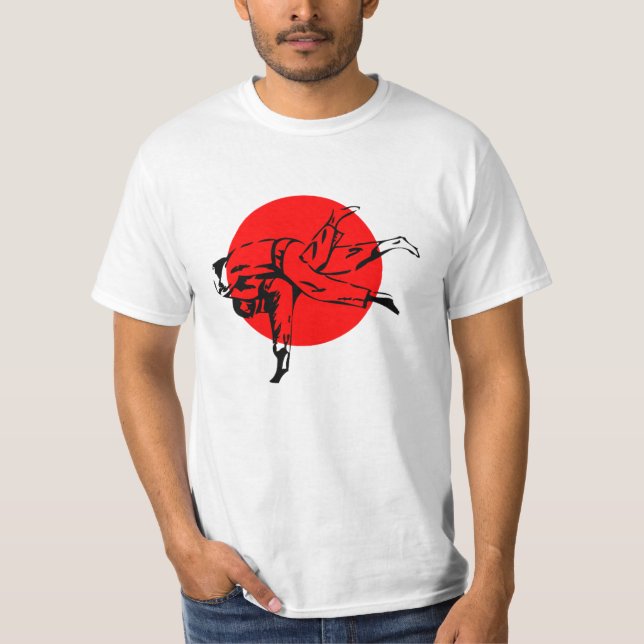 CAMISETA EU AMO O JUDO (Frente)