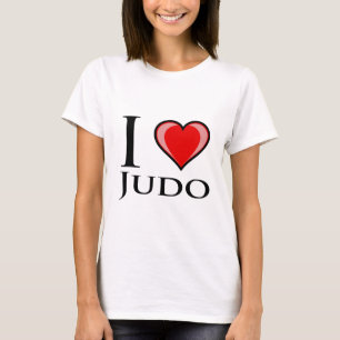Camiseta Eu amo o judo