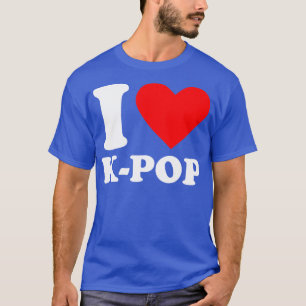 Camiseta Eu amo o KPop
