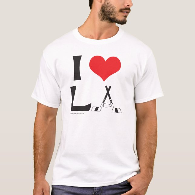 Camiseta Eu amo o LA (Frente)