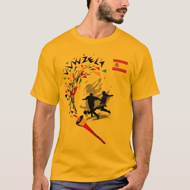 Camiseta Eu amo o La Furia Roja (Frente)