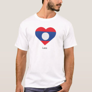 Camiseta Eu Amo o Laos