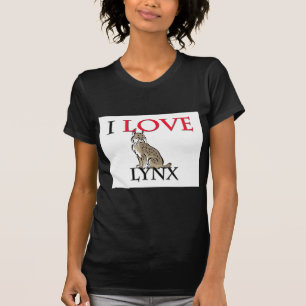 Camiseta Eu amo o lince