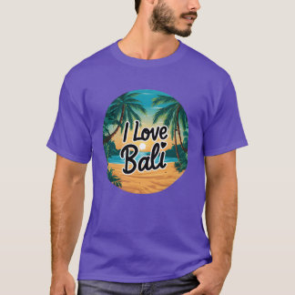 Camiseta Eu amo o menino de Bali