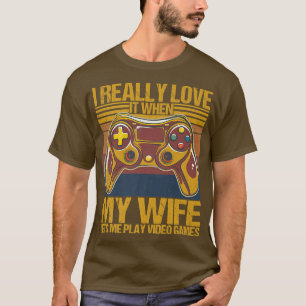 Camiseta Eu Amo-O Mesmo Quando A Minha Esposa Deixa-Me Toca