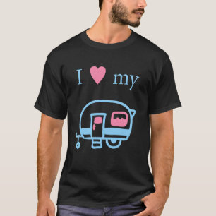 Camiseta Eu Amo O Meu Caravan Incrível Viajante