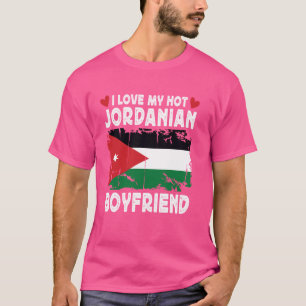 Camiseta Eu Amo O Meu Casal De Namorado Jordaniano Quente J