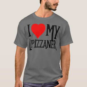 Camiseta Eu amo o meu Cavalo Lipizzaner 1
