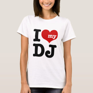 Camiseta Eu amo o meu DJ