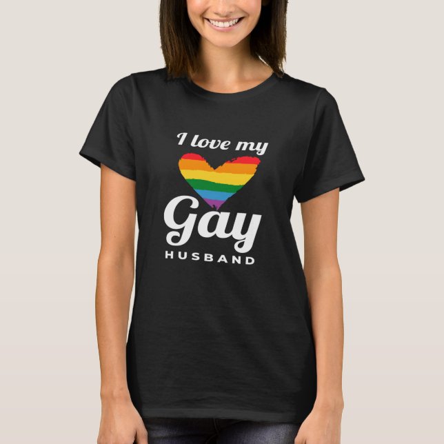 Camiseta Eu Amo O Meu Gay (Frente)