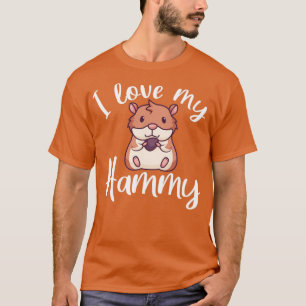 Camiseta Eu amo o meu hammy