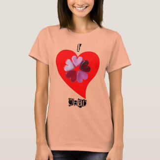 Camiseta Eu Amo O Meu Homem, Um Teto De Queimada Personaliz