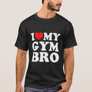 Camiseta Eu Amo O Meu Irmão De Gym
