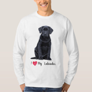 Camiseta Eu amo o meu Labrador